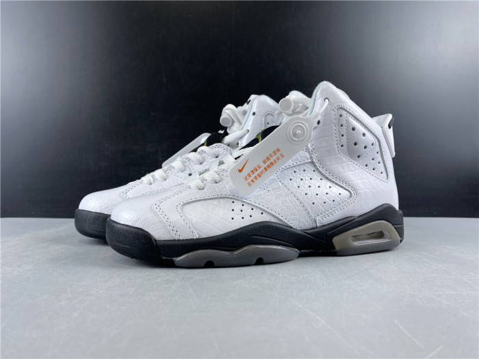 AIR JORDAN 6 GS ALLIGATOR 384665-110