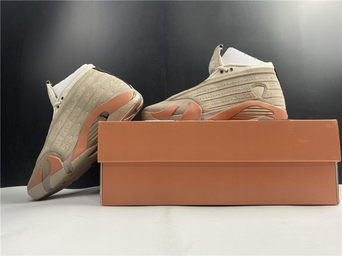Clot Air Jordan 14 Low Sepia Stone DC9857-200