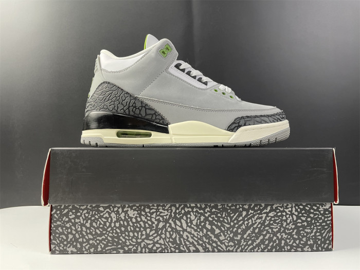 Air Jordan 3 Chlorophyll Tinker 136064-006