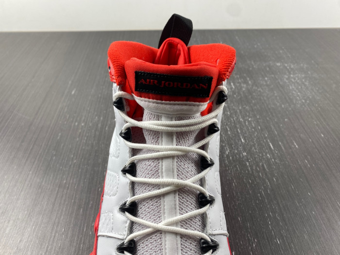 Jordan 9 Retro White Gym Red 302370-160