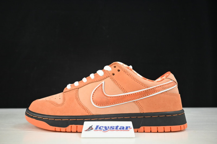 CONCEPTS X NIKE SB DUNK LOW "ORANGE LOBSTER" FD8776-800