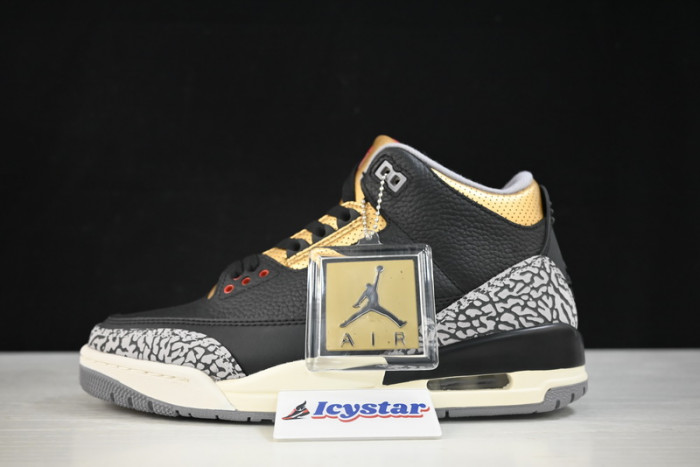 Air Jordan 3 WMNS “Black Gold” CK9246-067