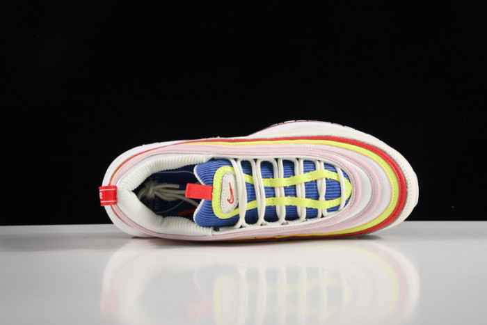 Nike Air Max 97 SE “Corduroy” Sail/Volt Glow/Arctic Pink AQ4137-101
