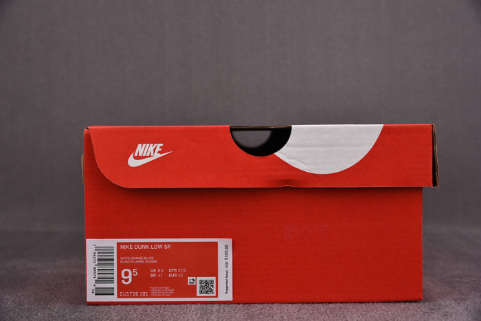 Nike dunk low sb syracuse CU1726-101