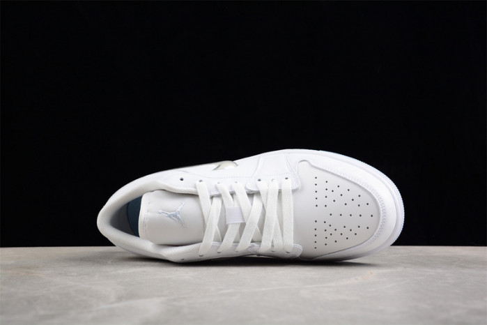 AIR JORDAN 1 LOW GS GLITTER SWH FQ9112-100