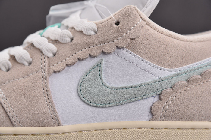 AIR JORDAN 1 LOW GS WHITE PINK SOFT BLUE DZ5356-800