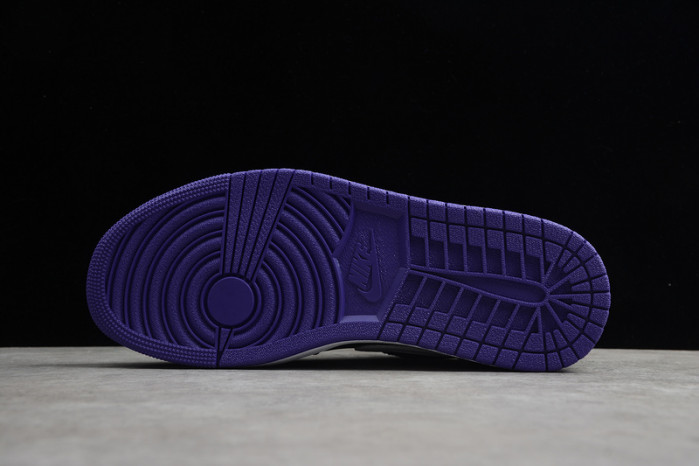 AIR JORDAN 1 LOW COURT PURPLE BLACK 553558-501