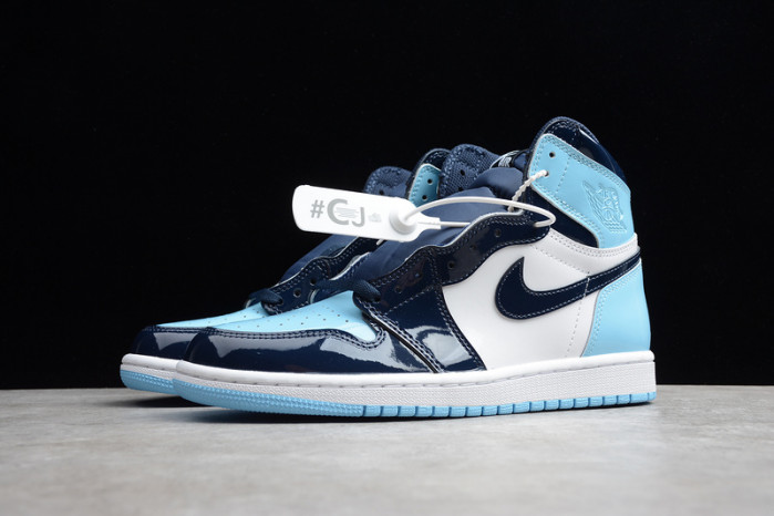 Air Jordan 1 UNC Patent Leather CD0461-401