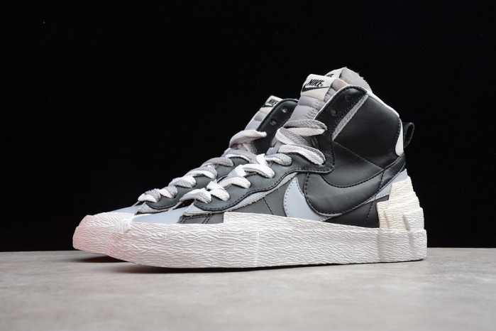 Sacai x Blazer Mid Black Grey BV0072-002