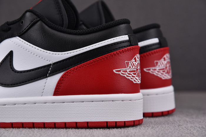 AIR JORDAN 1 LOW BRED TOE 553558-161