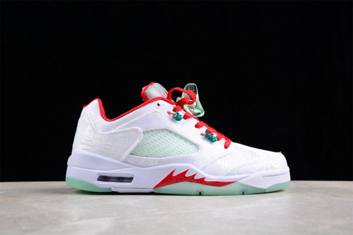 CLOT X AIR JORDAN 5 LOW “WHITE SILK” 1551183