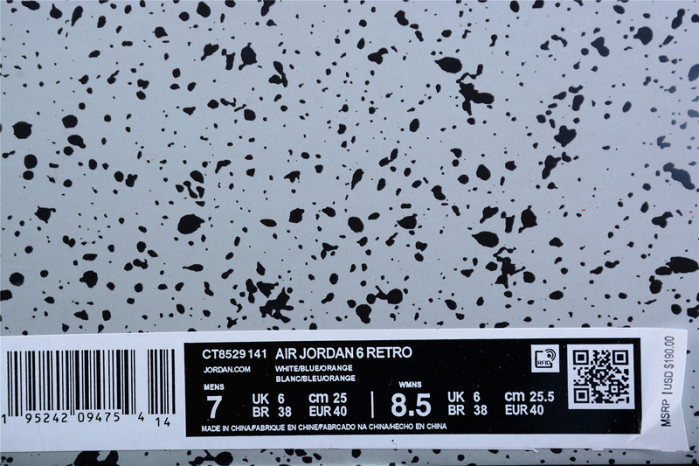 Air Jordan 6 “Midnight Navy” CT8529-141