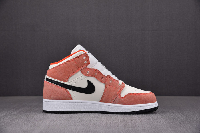 AIR JORDAN 1 MID GS “ORANGE SUEDE” DV1336-800
