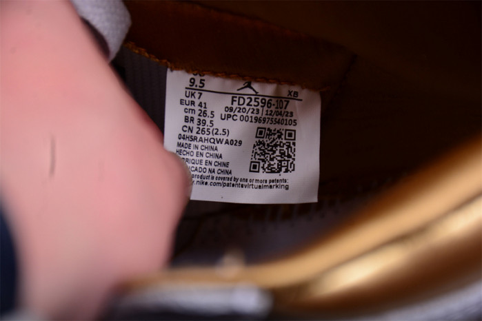 Jordan 1 Retro High OG Metallic Gold (Women