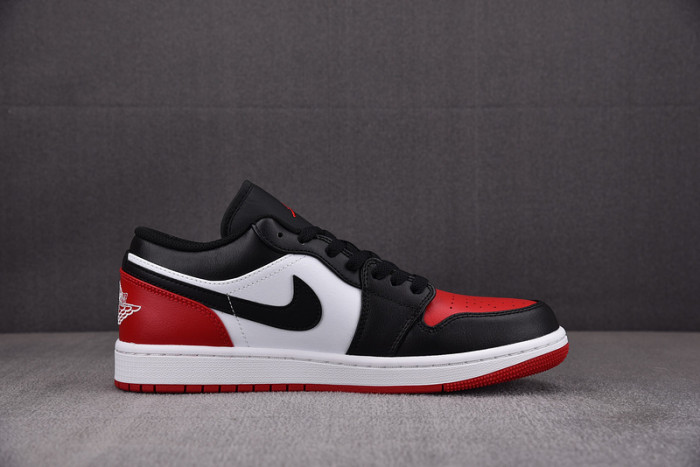 AIR JORDAN 1 LOW BRED TOE 553558-161