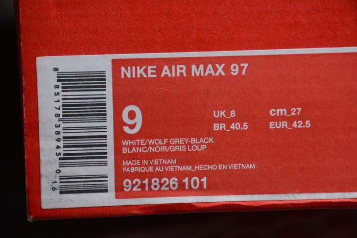 Nike Air Max 97 Triple White 921826-101