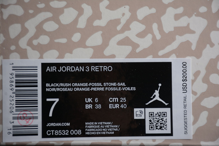 Air Jordan 3 “Desert Elephant” CT8532-008