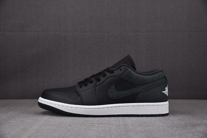 AIR JORDAN 1 LOW "BLACK ELEPHANT" FB9907-001