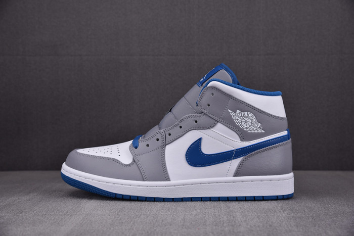 Air Jordan 1 Mid ''Cement True Blue'' DQ8426-014