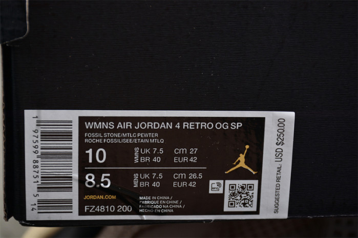 Air Jordan 4 FZ2024-0820