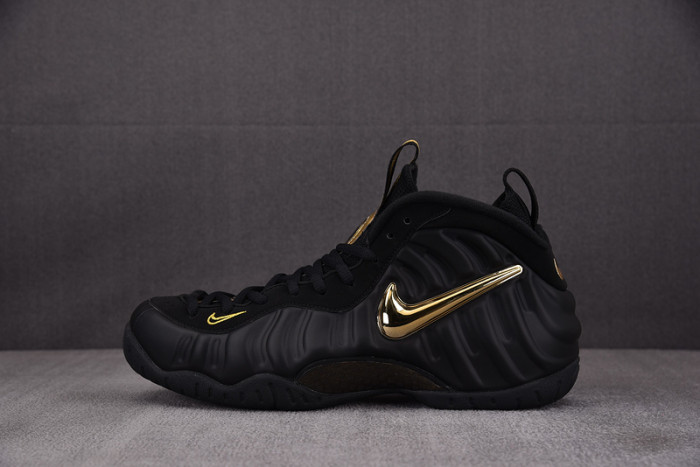 NIKE Air Foamposite Pro ''Black Metallic Gold'' 624041-009