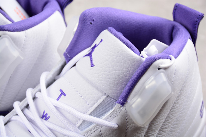 AIR JORDAN 12 RETRO WHITE AND PURPLE