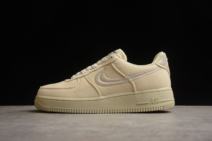 NIKE AIR FORCE 1 LOW STUSSY FOSSIL CZ9084-200