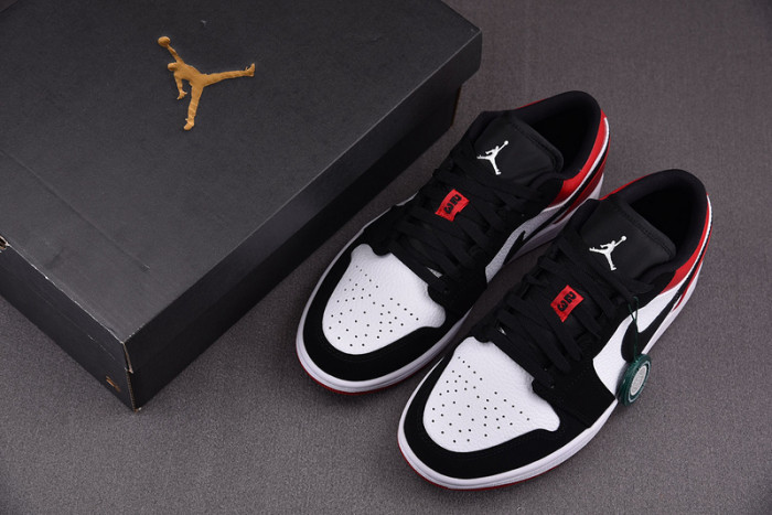 Jordan 1 Low Black Toe 553558-116