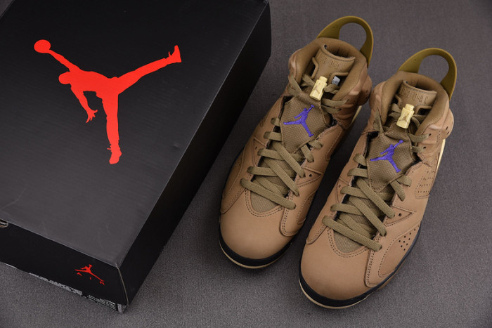 Jordan 6 Retro Gore-Tex Brown Kelp (Women