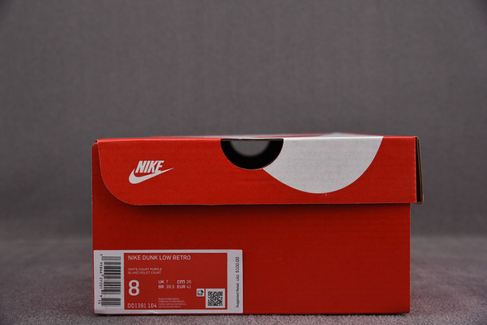 Dunk Low Retro“Court Purple” DD1391-104