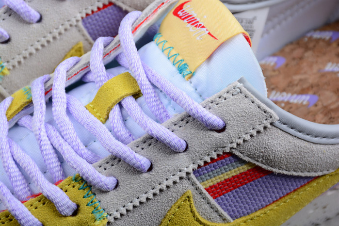 UNION X NIKE CORTEZ YELLOW PURPLE RED DR1413-100