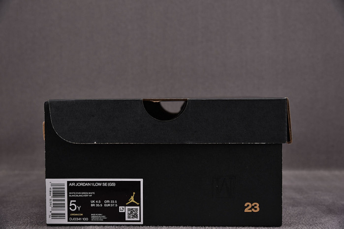 Jordan 1 Low Pastel Grind Vivid Green (GS) DJ0341-100