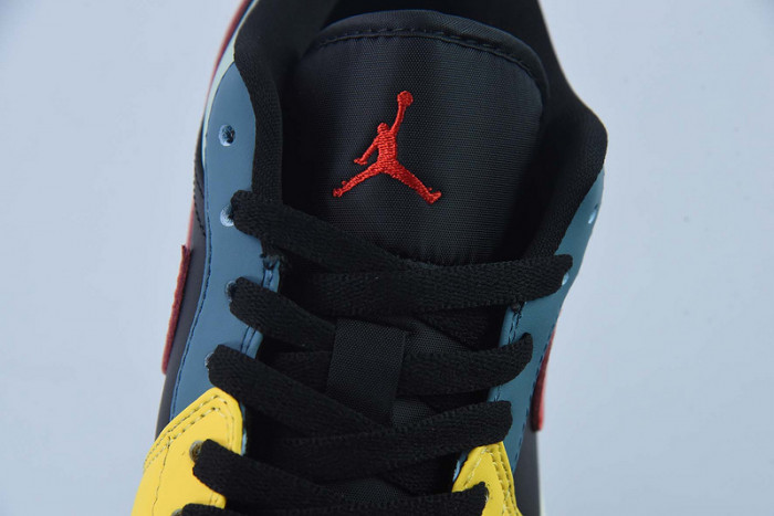 Air Jordan 1 Low SE Black Multi-Color (W) DN3739-060