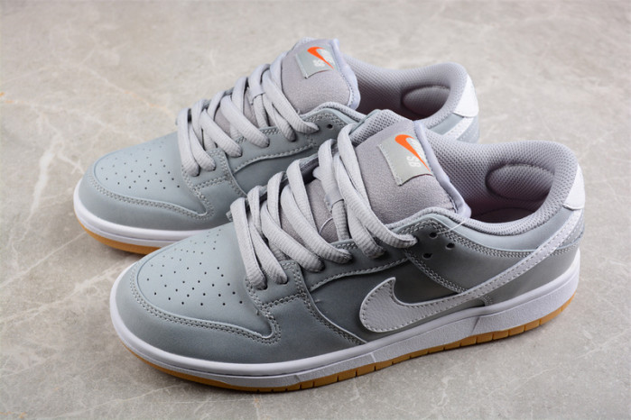 Nike SB Dunk Low Pro ISO Orange Label Wolf Grey Gum DV5464-001