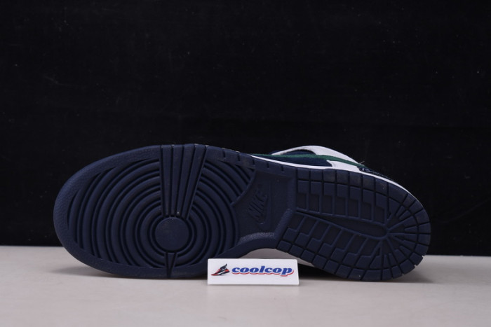 Nike SB Dunk High WHITE/MIDNIGHT NAVY-GREEN-VOLT DH0953-400
