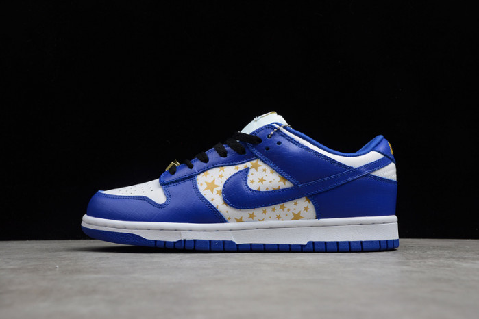 S*p*e x nike sb dunk low "blue stars" dh3228-100