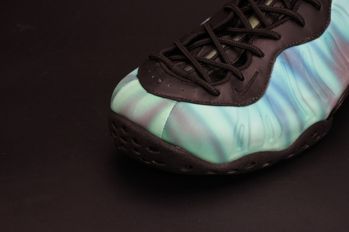 Nike Air Foamposite One “Northern Lights” Black/Green mens 840559-001