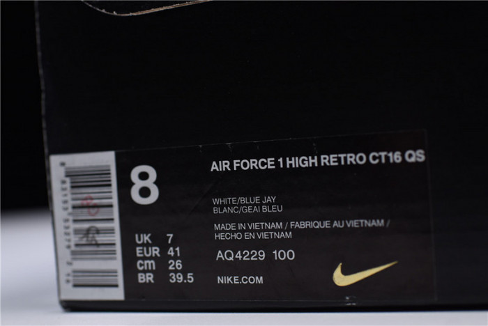 Nike Air Force 1 High Sheed Rude Awakening White Royal AQ4229-100